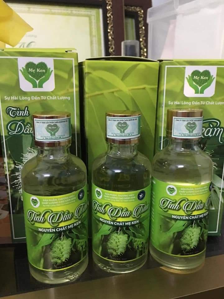 TINH DẦU TRÀM NGUYÊN CHẤT MẸ KEN-Chai 100ml