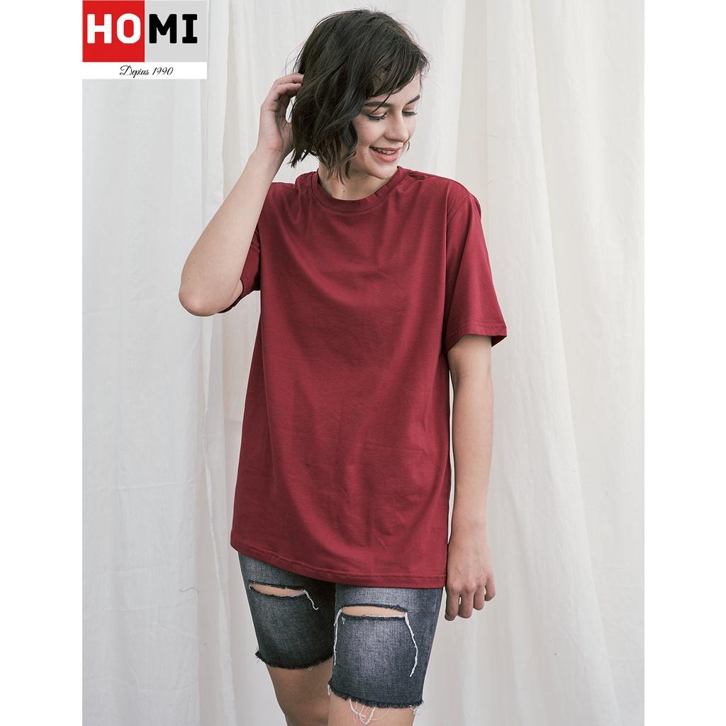 Áo Thun Basic Trơn Unisex 100% cotton, áo form nam nữ tay lỡ 5 màu trắng, đen, Xám, Nâu, Đỏ