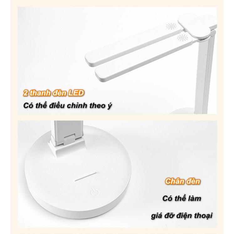 Đèn Để Bàn Học Tập Làm Việc Bảo Vệ Mắt 3 Cấp Độ Sáng WhitePowell