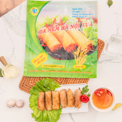 Bánh Đa Nem Đa năng Hà Nội Xưa - Hàng xuất khẩu Nhật-100g