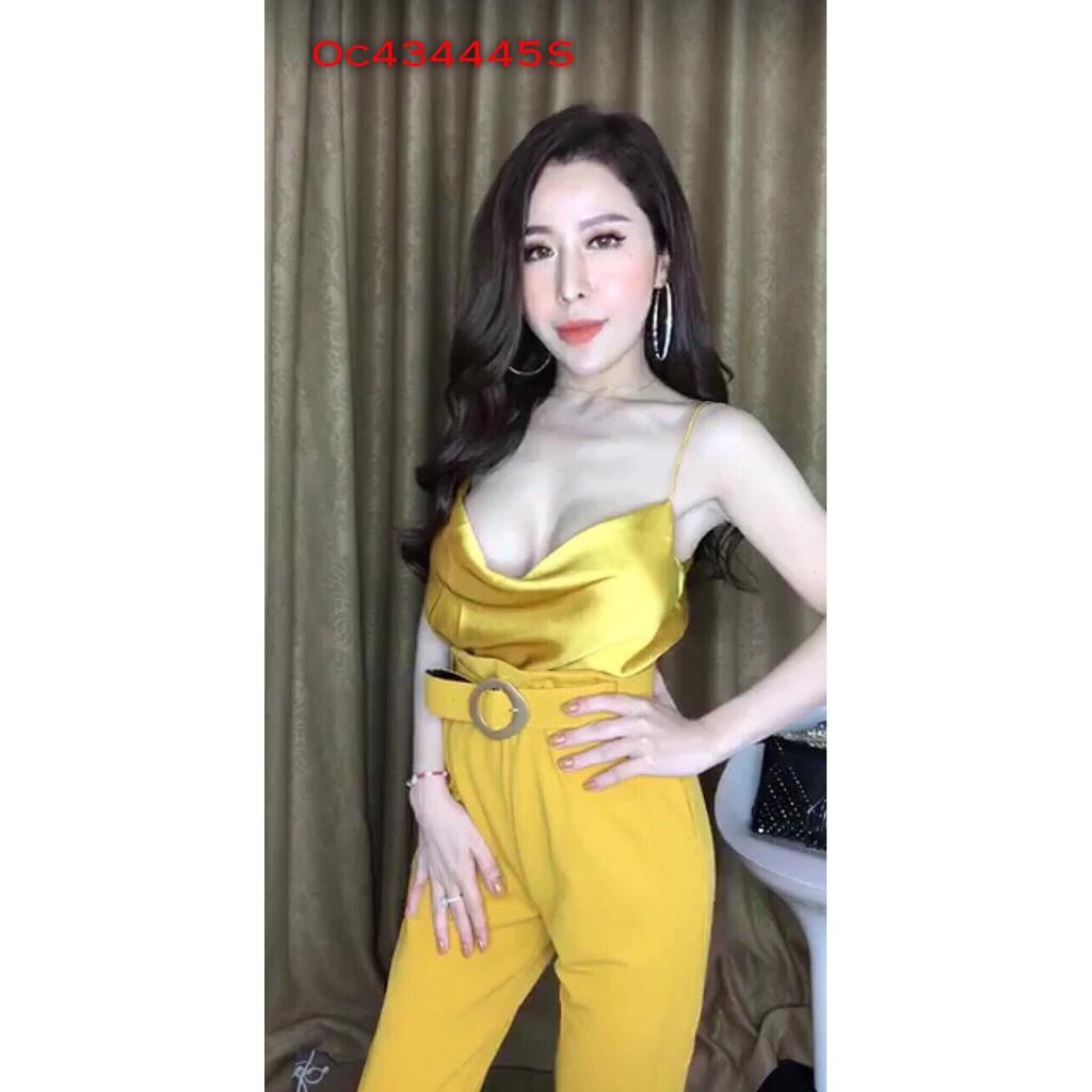 ÁO 2 DÂY VẢI PHI LỤA XỊN