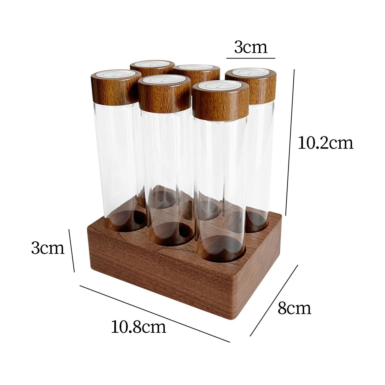 Coffee Bean Jar Single Dosing Coffee Bean Storage Tubes for Retail Coffee Shop