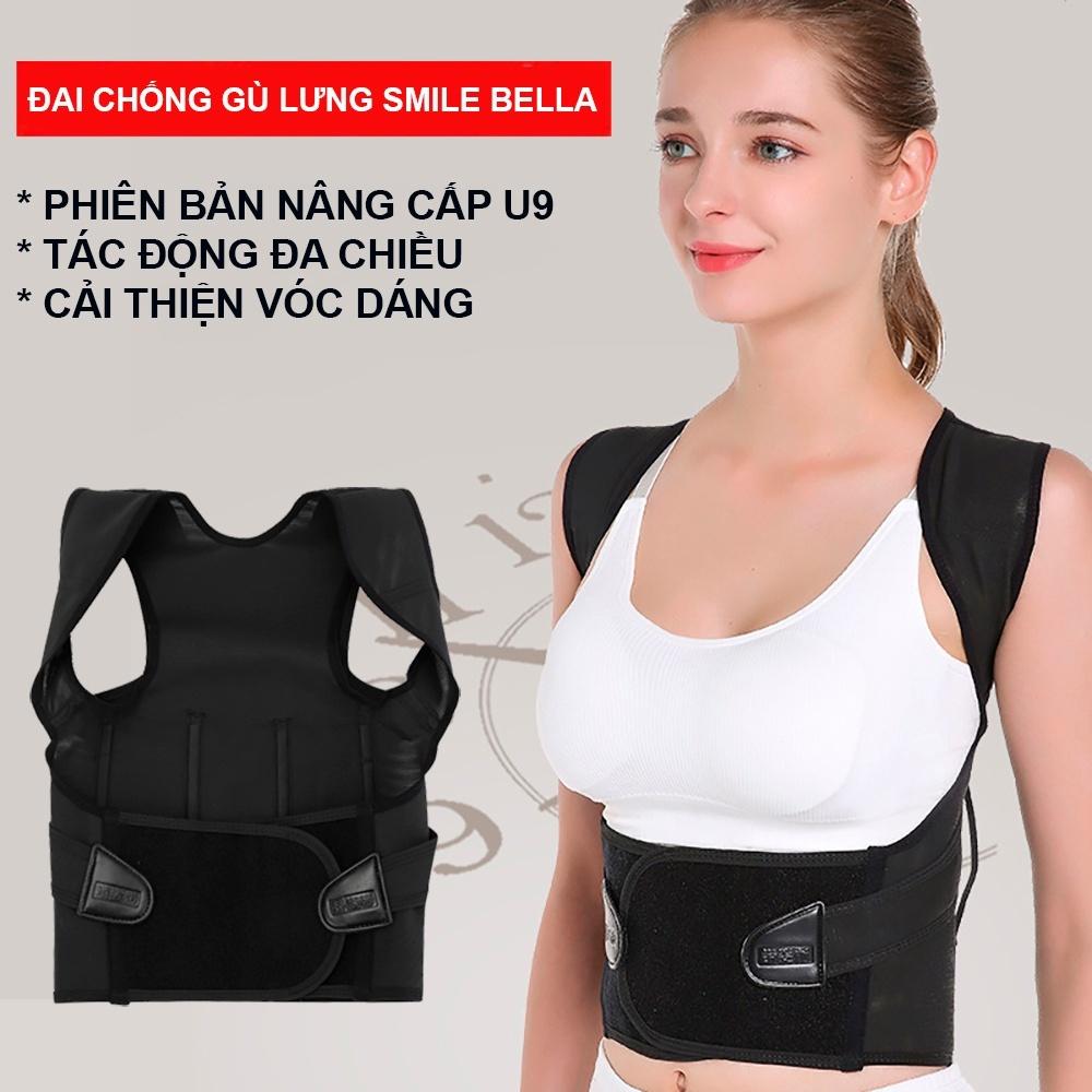 Đai Định Hình Nam Nữ Hỗ Trợ Cải Thiện Vùng Lưng Sportslink - Đen