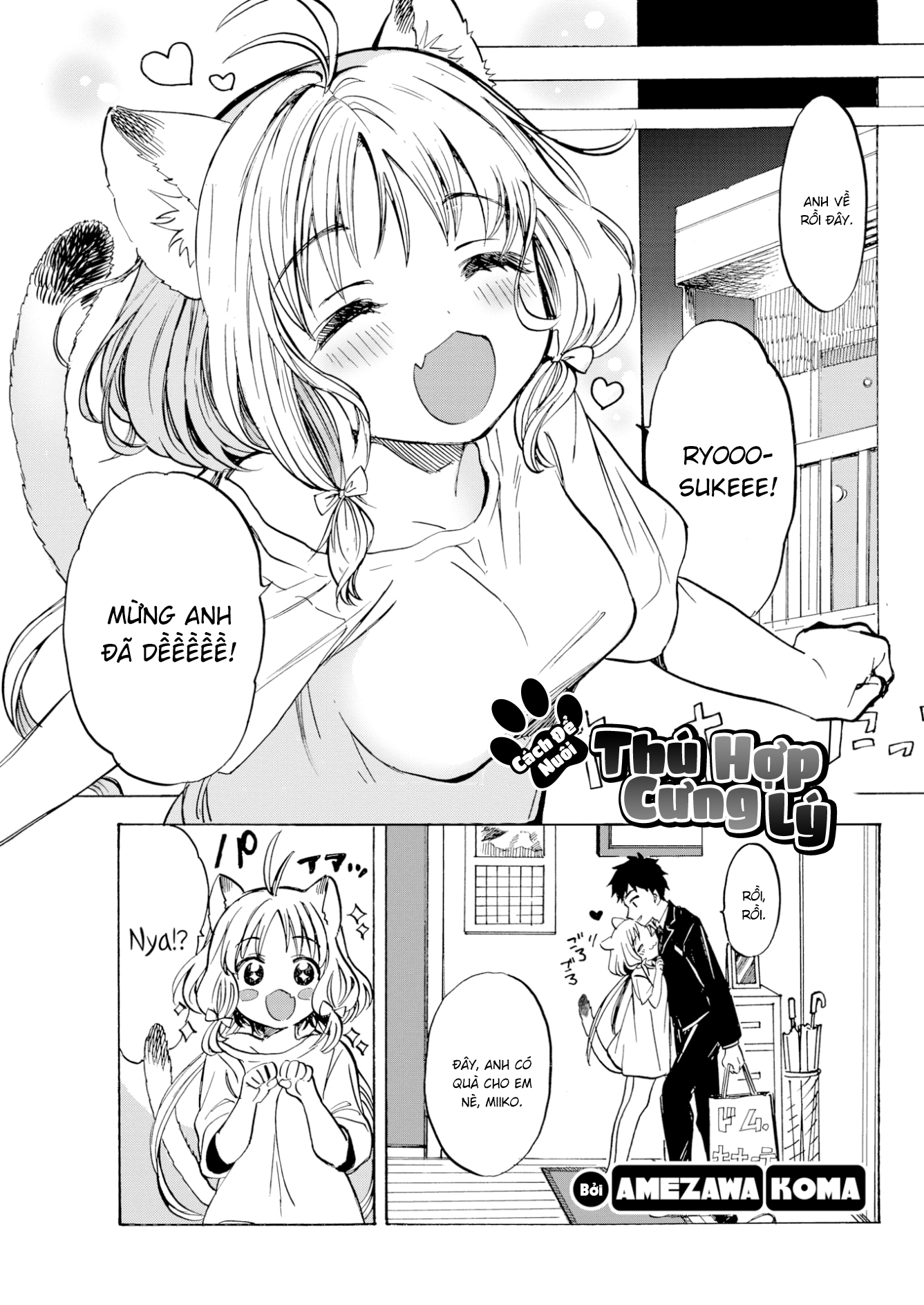 cách để nuôi thú cưng hợp lý chapter 1 3