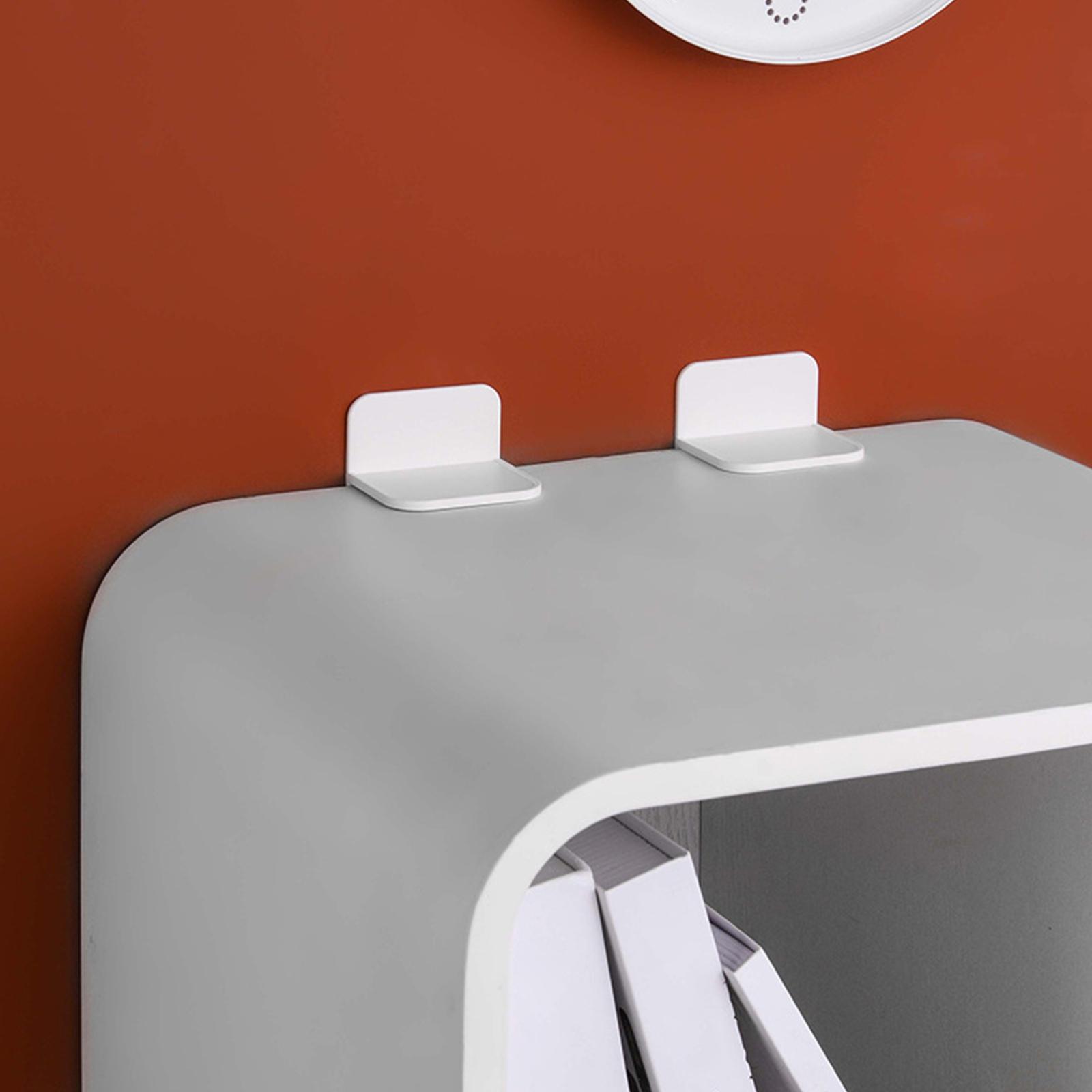 2 Pieces Adhesive Furniture Wall Anchors Baby Anti Tip Furniture Wall Anchors for Heavy Furniture