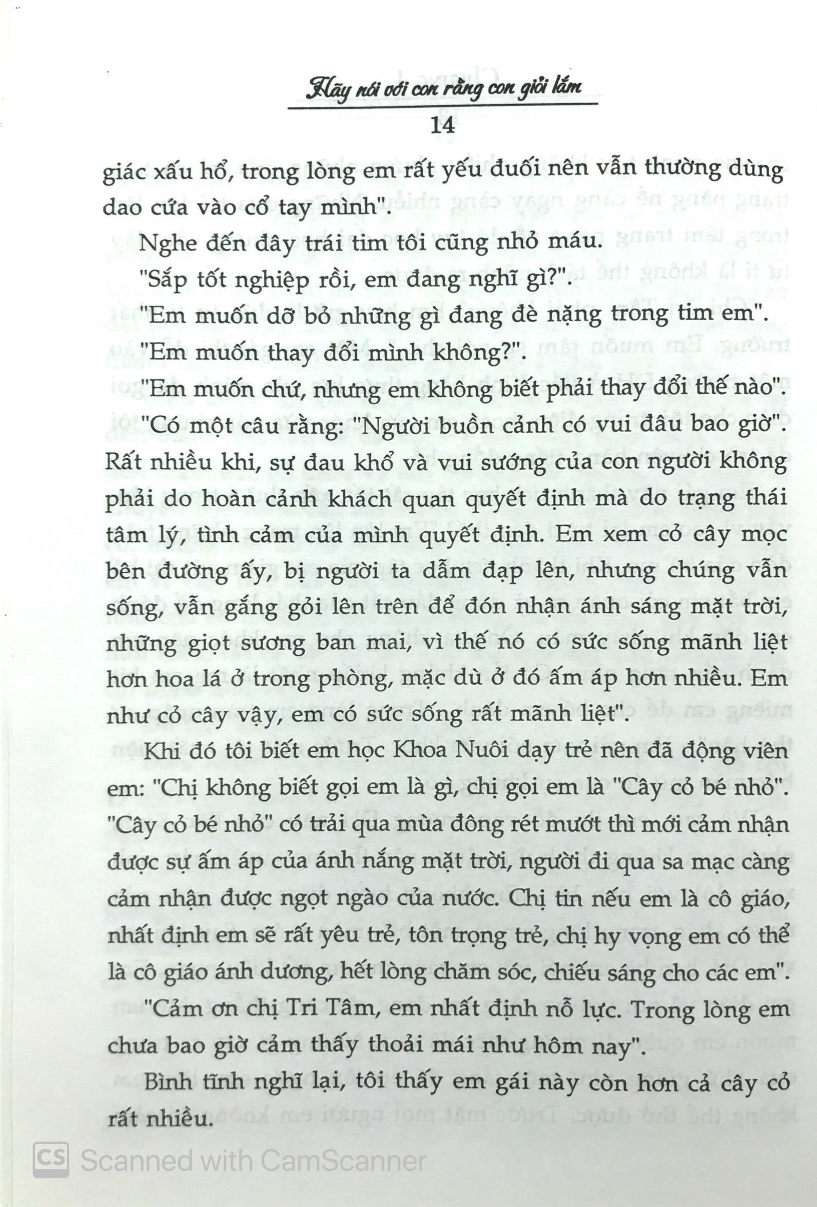 Hãy Nói Với Con Rằng "Con Giỏi Lắm"