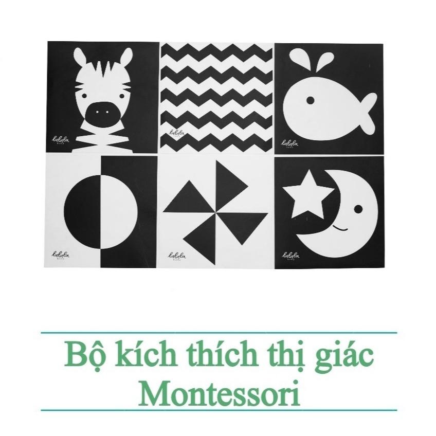 BỘ THẺ DÁN TƯỜNG - KÍCH THÍCH THỊ GIÁC CHO TRẺ TỪ SƠ SINH