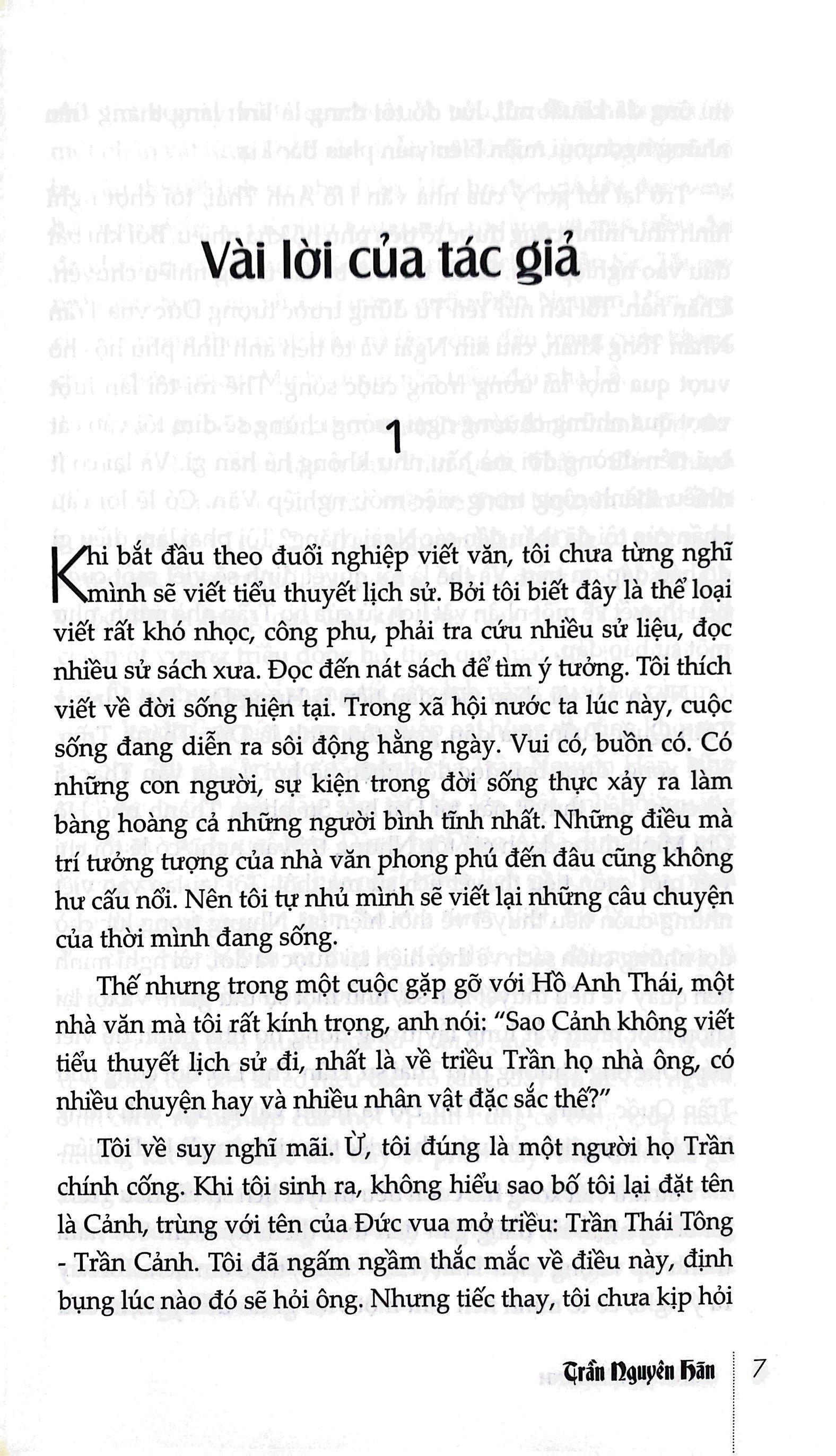 Tiểu Thuyết Lịch Sử - Trần Nguyên Hãn