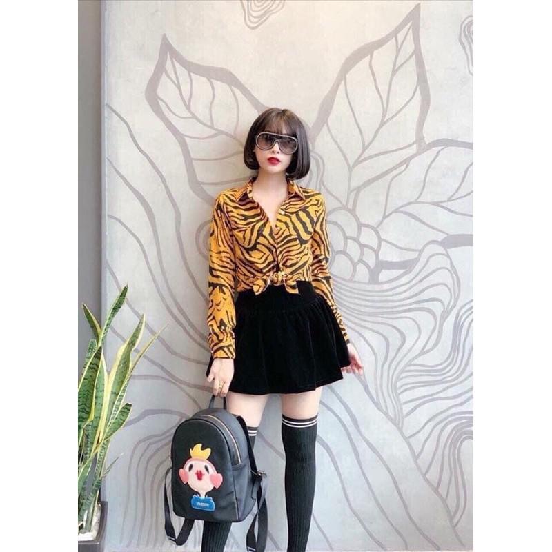 Chân váy nhung bồng xoè ( có quần lót trong ) hàng đẹp
