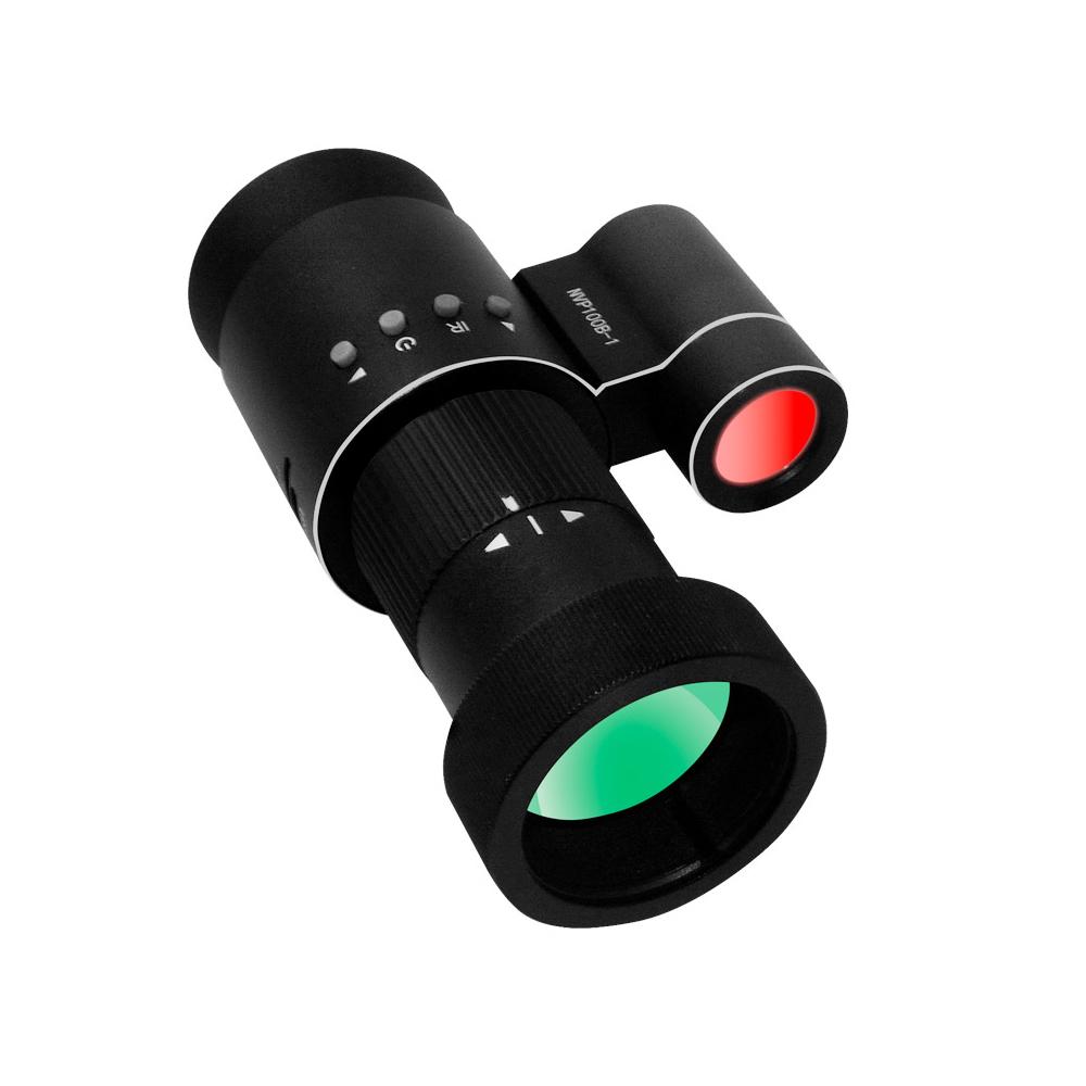 Portable Monocular Crossing Cursor Night-Visions Sight Device Day Night Use 1.54inch Display 350M Effective Viewing Distance Photo Taking Video Recording Infrared Digital Vedio Camera