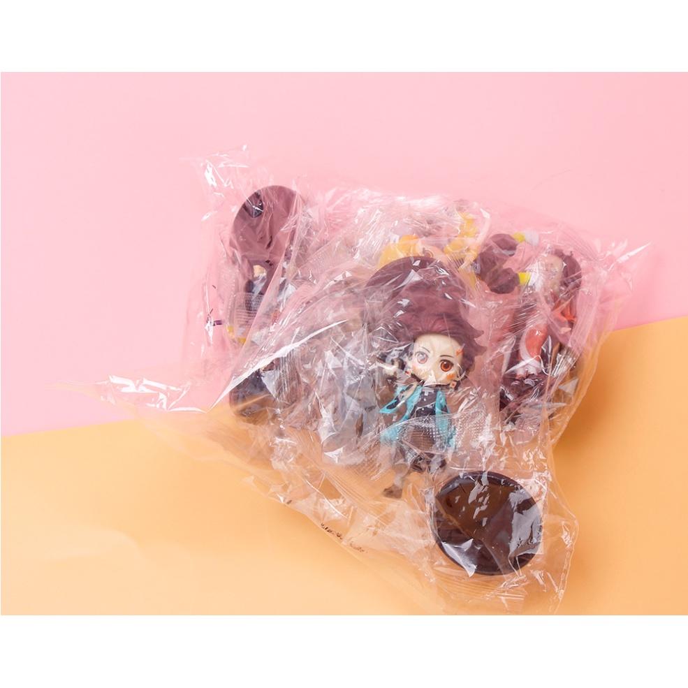 Mô Hình Thanh Gươm Diệt Quỷ  Tanjirou , Nezuko , Zenitsu , Inosuke , Giyuu - Figure Kimetsu No Yaiba, Mô Hình Anime