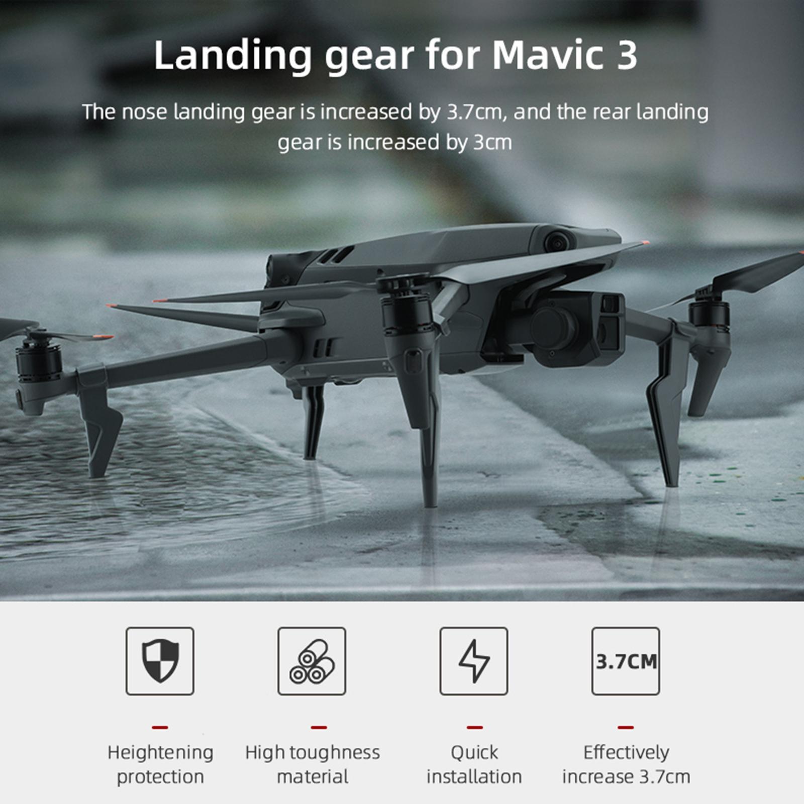 Landing Gear Kit Protective Support for 3 Accessories