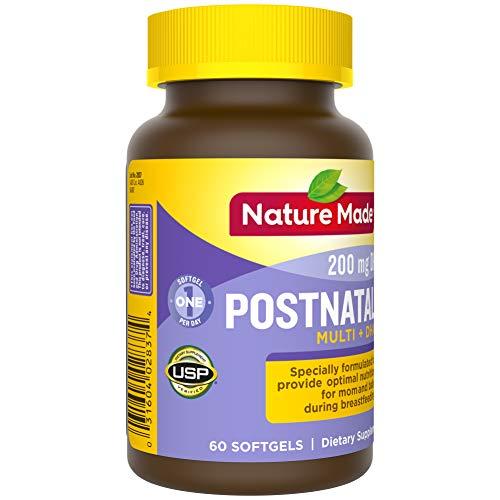 Viên Uống Sau Sinh Nature Made Postnatal + DHA Tốt Cho Mẹ Bỉm Sữa
