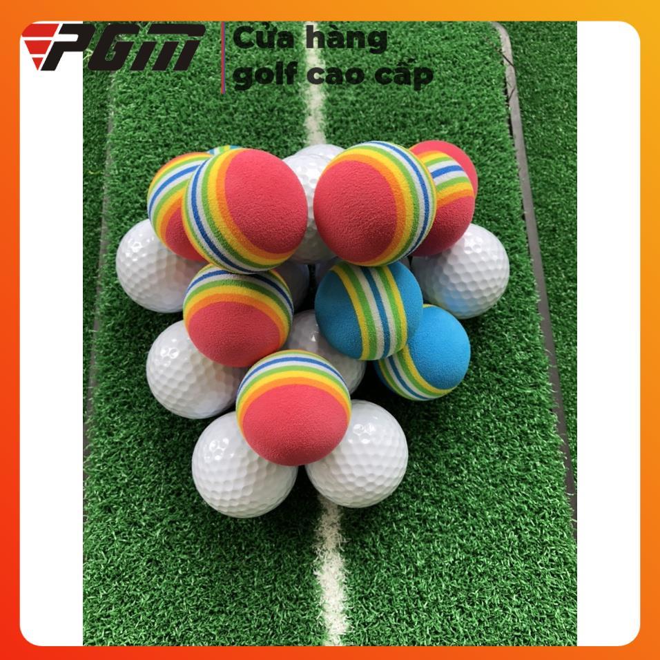 Combo 10 Bóng Golf Trắng và 10 Bóng xốp Trong Nhà