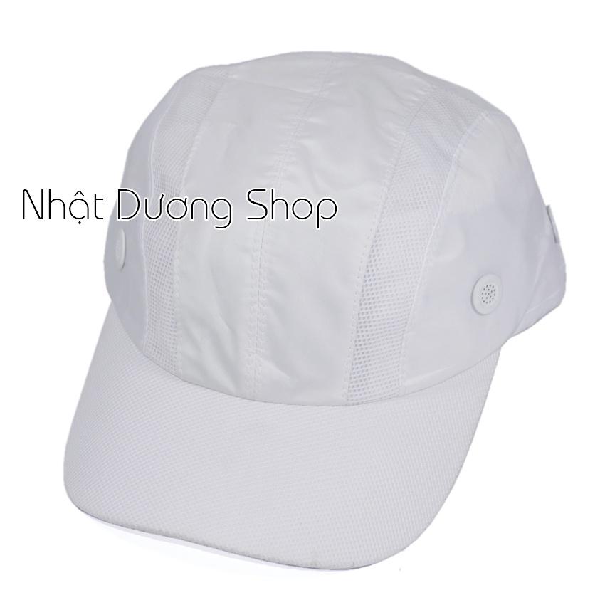 Nón dù TS 2 sò 2 bên hông vá lưới - Chất liệu vải dù cao cấp kết hợp lưới xịn, thích hợp cho mấy ace dân chơi nón nha