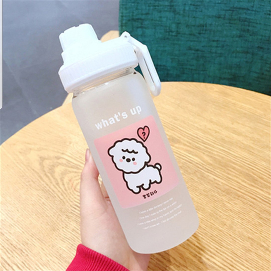 Cốc giữ nhiệt Cừu siuu xinh xắn nắp trắng