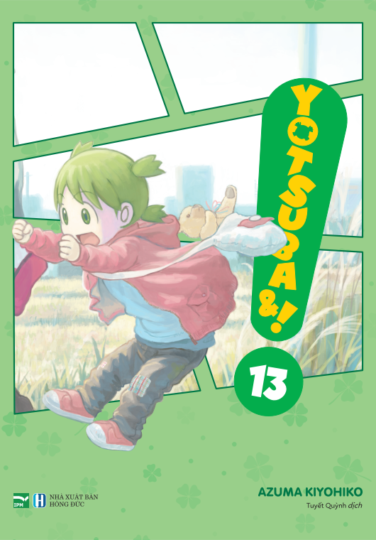 Sách - Yotsuba&amp;! - Tập 13 - Bản Đặc Biệt - Tặng Kèm Standee Bập Bênh + Bìa Áo Đặc Biệt