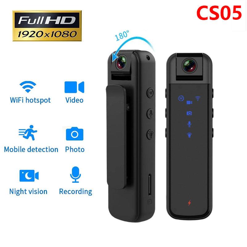 WiFi Hotspot HD 1080p Mini Body Camera Home DV Video từ tính Video Ghi âm cảm biến chuyển động Pocket