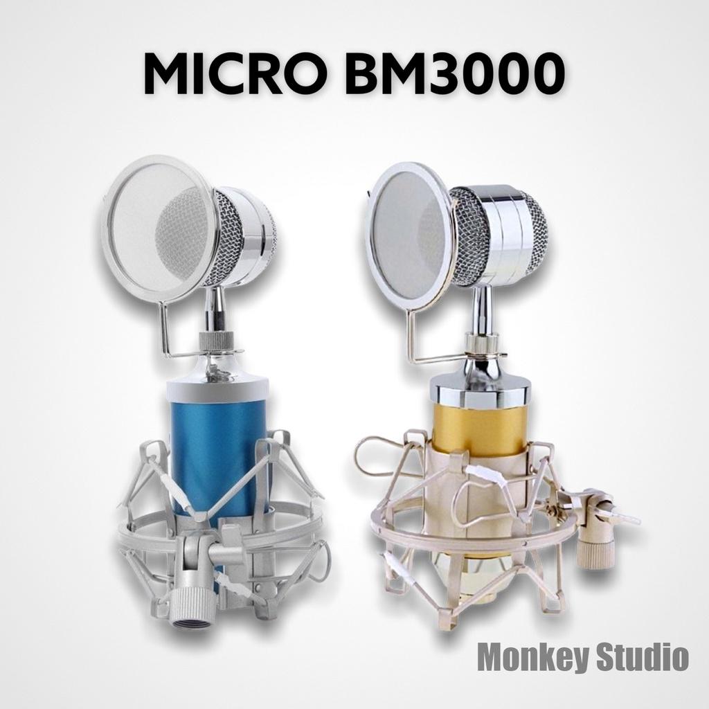 Bộ Mic Hát Livestream Soundcard XOX K10 2020 &amp; Mic BM3000 Chất Lượng Cao, Âm Thanh Cực Kỳ Sống Động - Hàng Chính Hãng