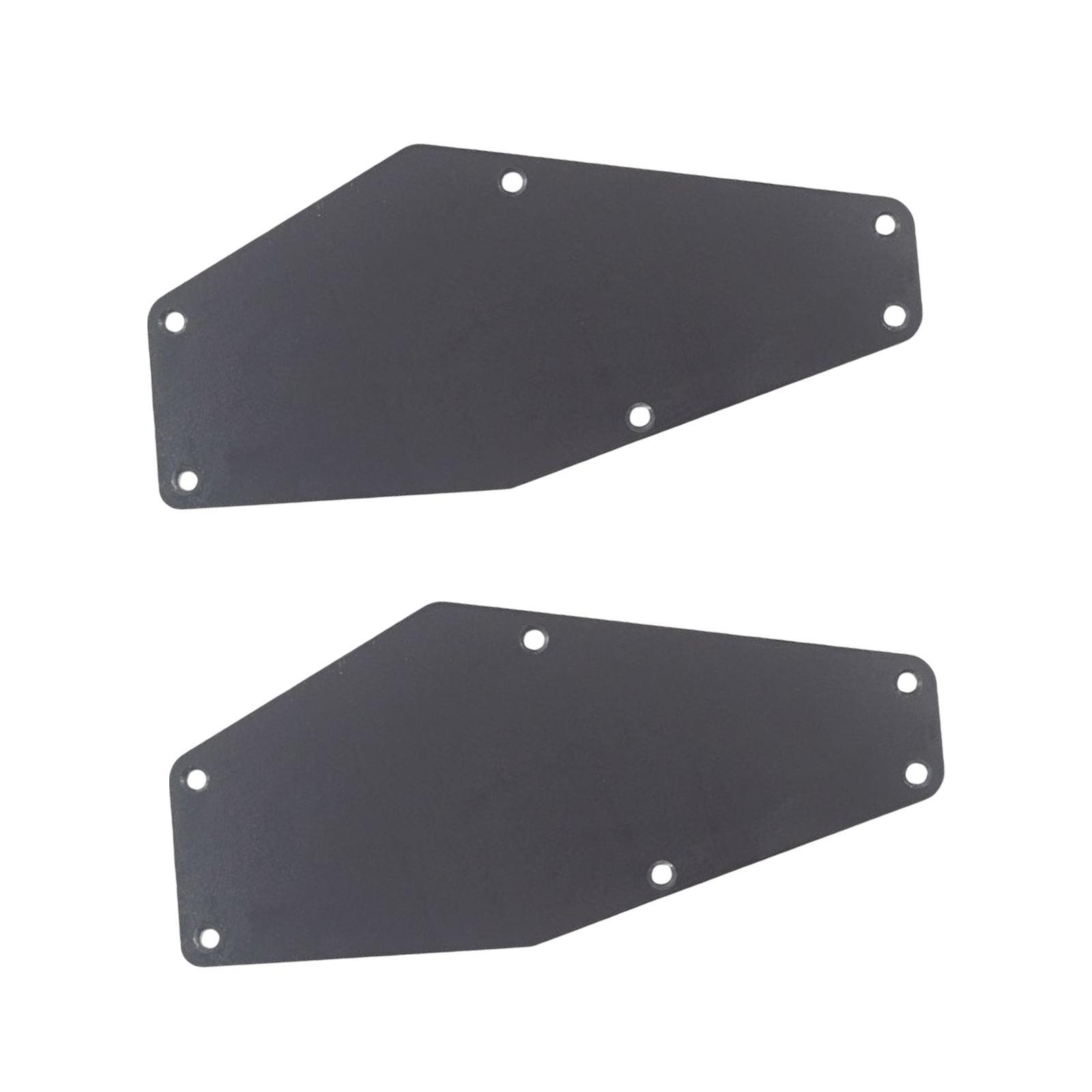 Set of 2 Guitar Pick Guard Guitar Backplate for Electric Bass, Guitar Parts