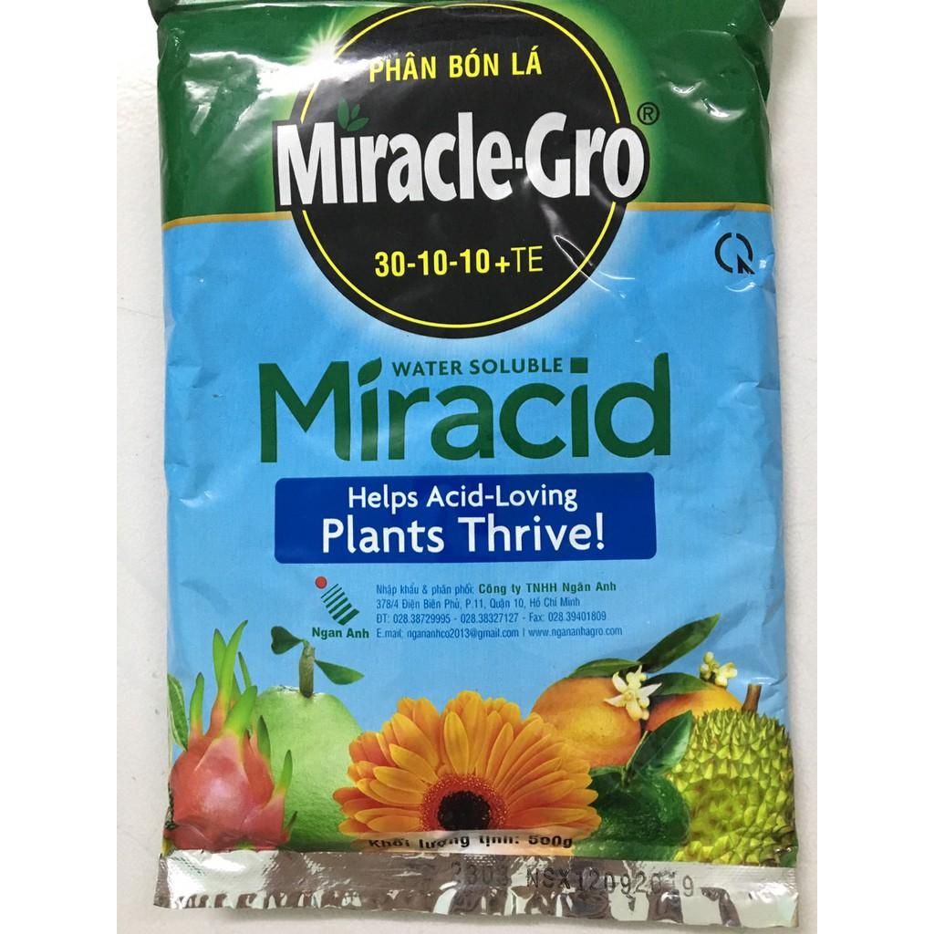PHÂN BÓN Lá NPK HÀ LAN Miracle-Gro 30-10-10 + TE Gói 500g