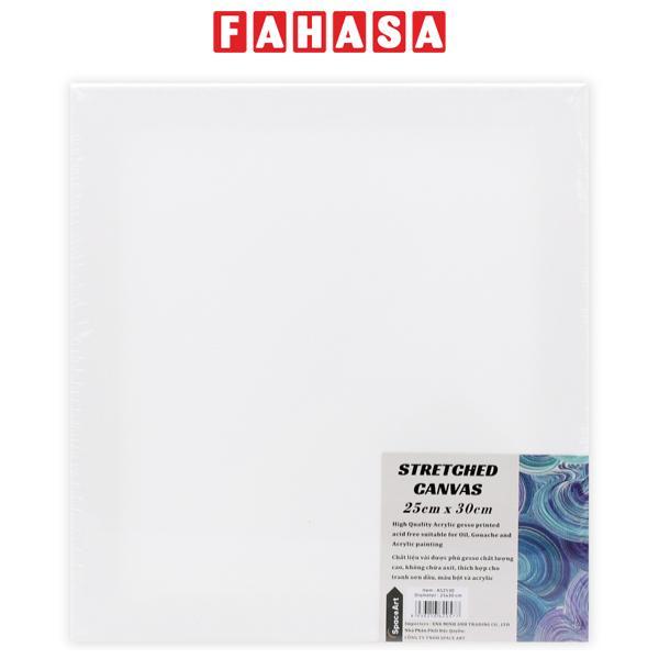 Khung Tranh Canvas Vải Bố 25 x 30 cm - Space Art AS2530