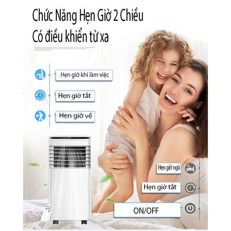 Điều hòa cây di động làm lạnh có điều khiển từ xa - máy điều hòa có chức năng hút ẩm như điều hòa treo tường