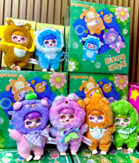 Manchao blindbox gấu bông manchao v1 manchao fullset