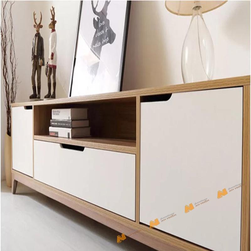 Made in VN Kệ tivi giá rẻ bằng gỗ mdf 17mm công ty Mộc Phát độ bền trên 30 năm AN065