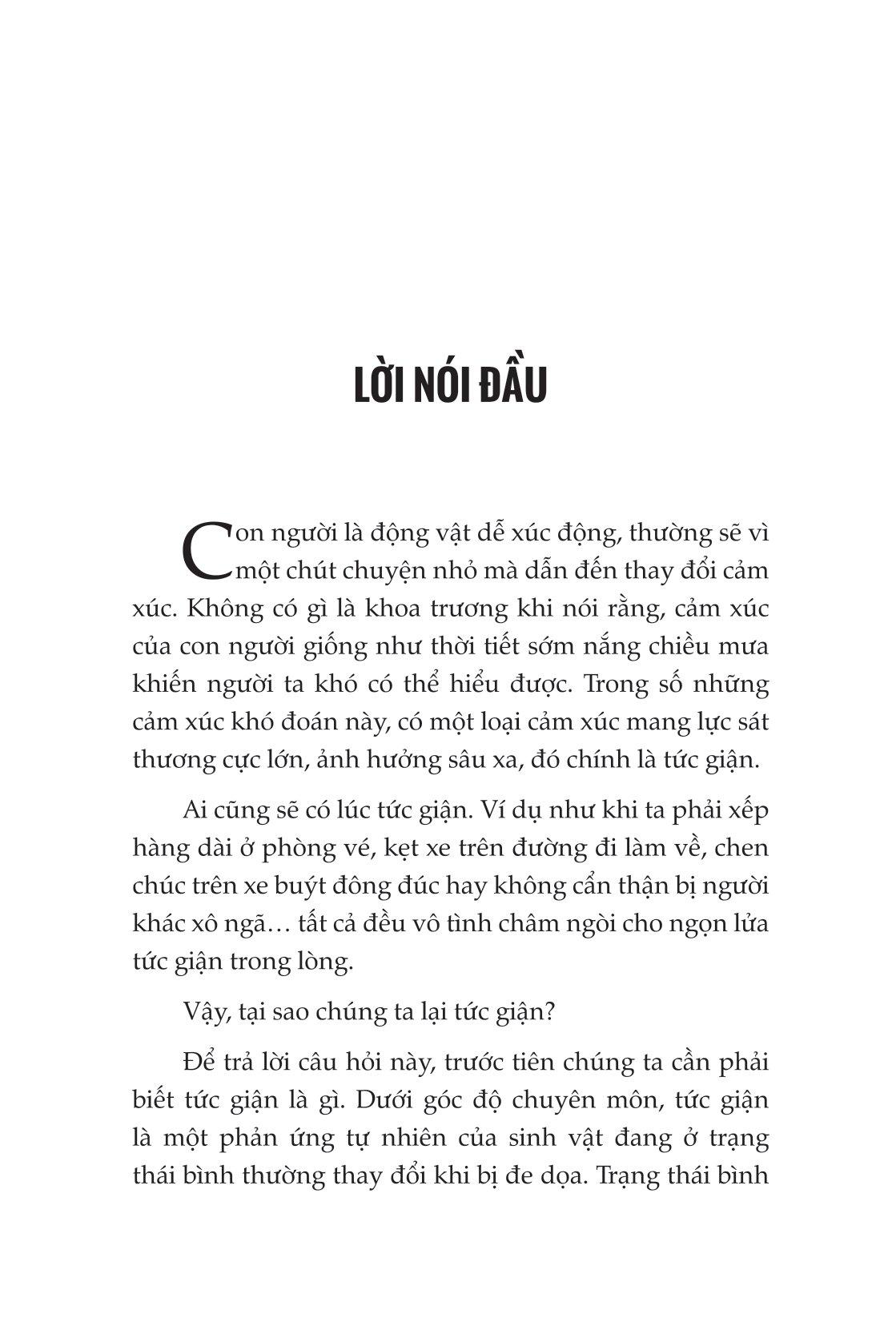 Tâm Lý Học Về Khắc Chế Cơn Giận - Đừng Để Cơn Giận Thay Đổi Con Người Bạn