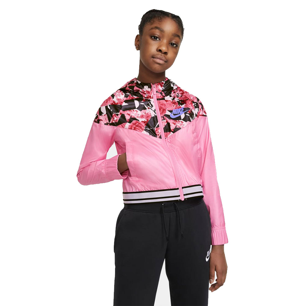 Áo khoác thời trang trẻ em NIKE G NSW AOP WR JKT CU8204