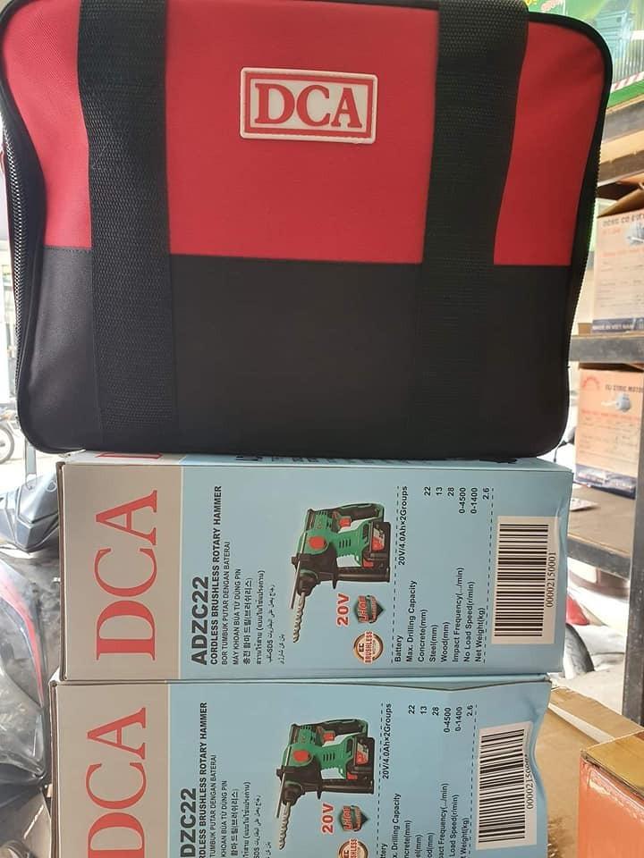 MÁY KHOAN BÊ TÔNG PIN  DCA ADZC22BM - HÀNG CHÍNH HÃNG