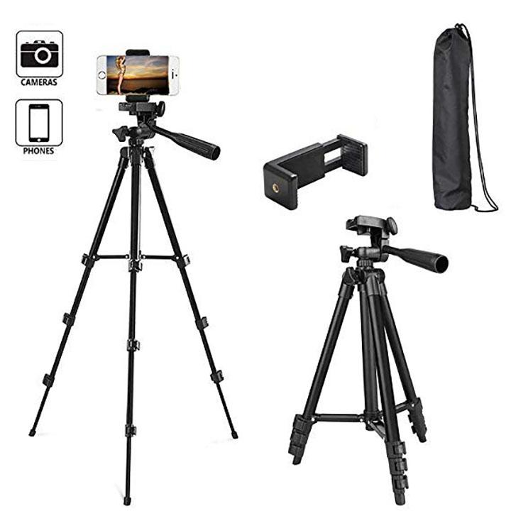 Chân giá đỡ cao cấp Tripod YUNTENG 3388 CÓ REMOTE dùng cho Máy ảnh ; Điện thoại ; Camera - JL - HÀNG CHÍNH HÃNG