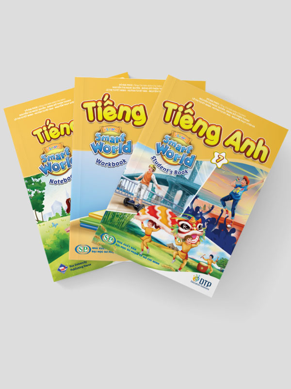 Tiếng Anh 7 i-Learn Smart World trọn bộ (Sách học sinh, Sách bài tập, Vở ghi chép)