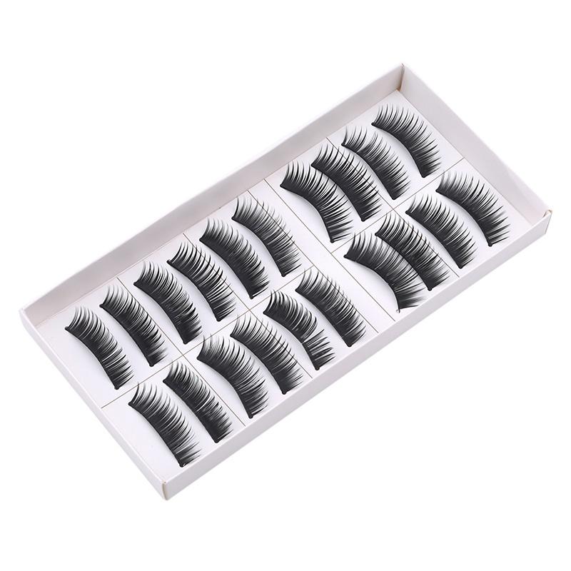 Hộp 10 cặp lông mi giả mini tiện dụng