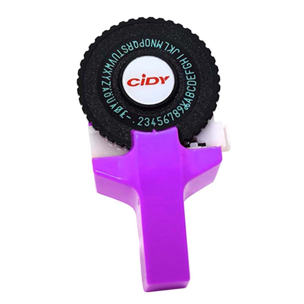 Manual DIY  LetterEmbossing Typewriter  Label