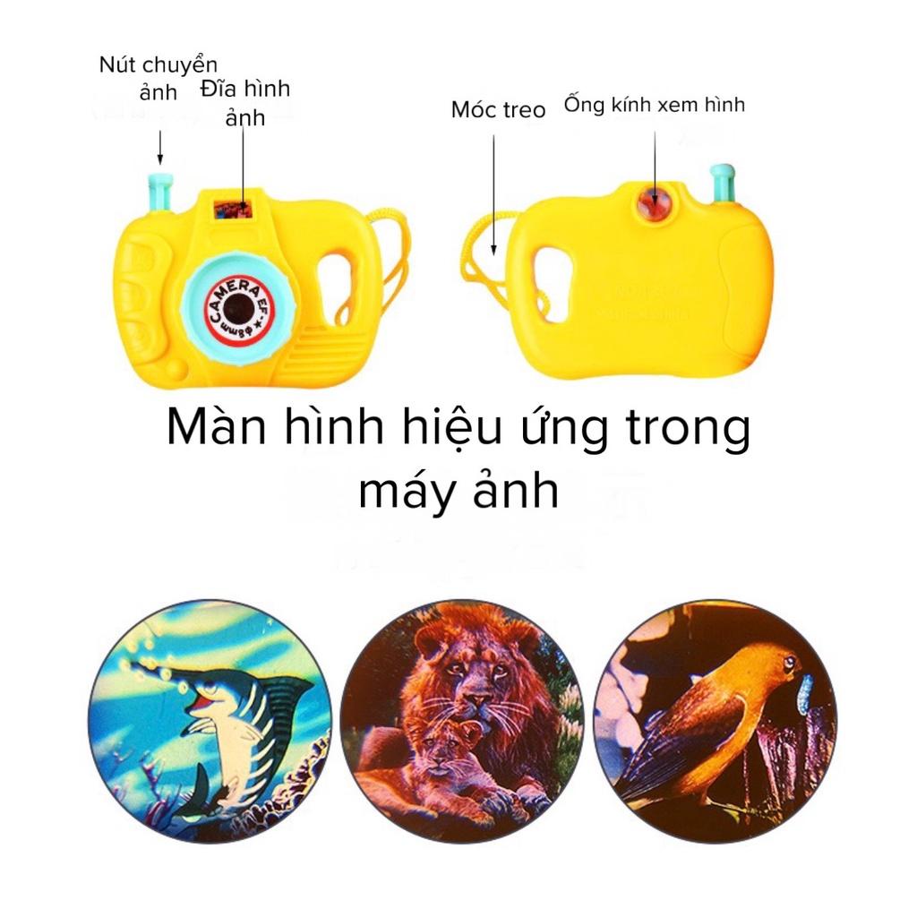 Máy Ảnh Đồ Chơi Mini Đáng Yêu Chiếu Hình Thế Giới Động Vật DUASHOP