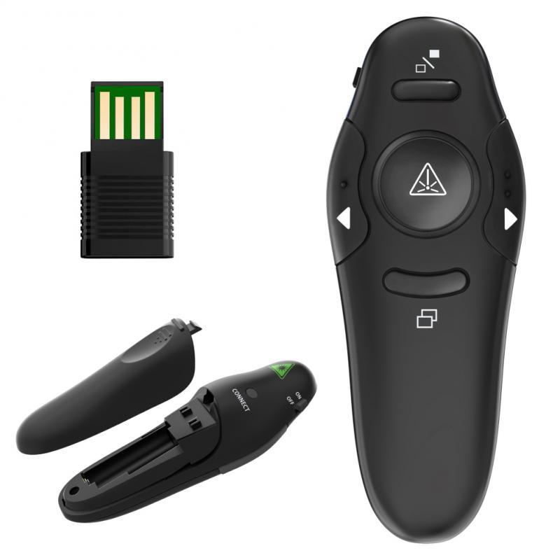 2,4GHz Wireless USB PowerPoint Trình bày PPT Flip Pen Con trỏ trình trình bày với điều khiển từ xa ánh sáng đỏ cho giáo viên
