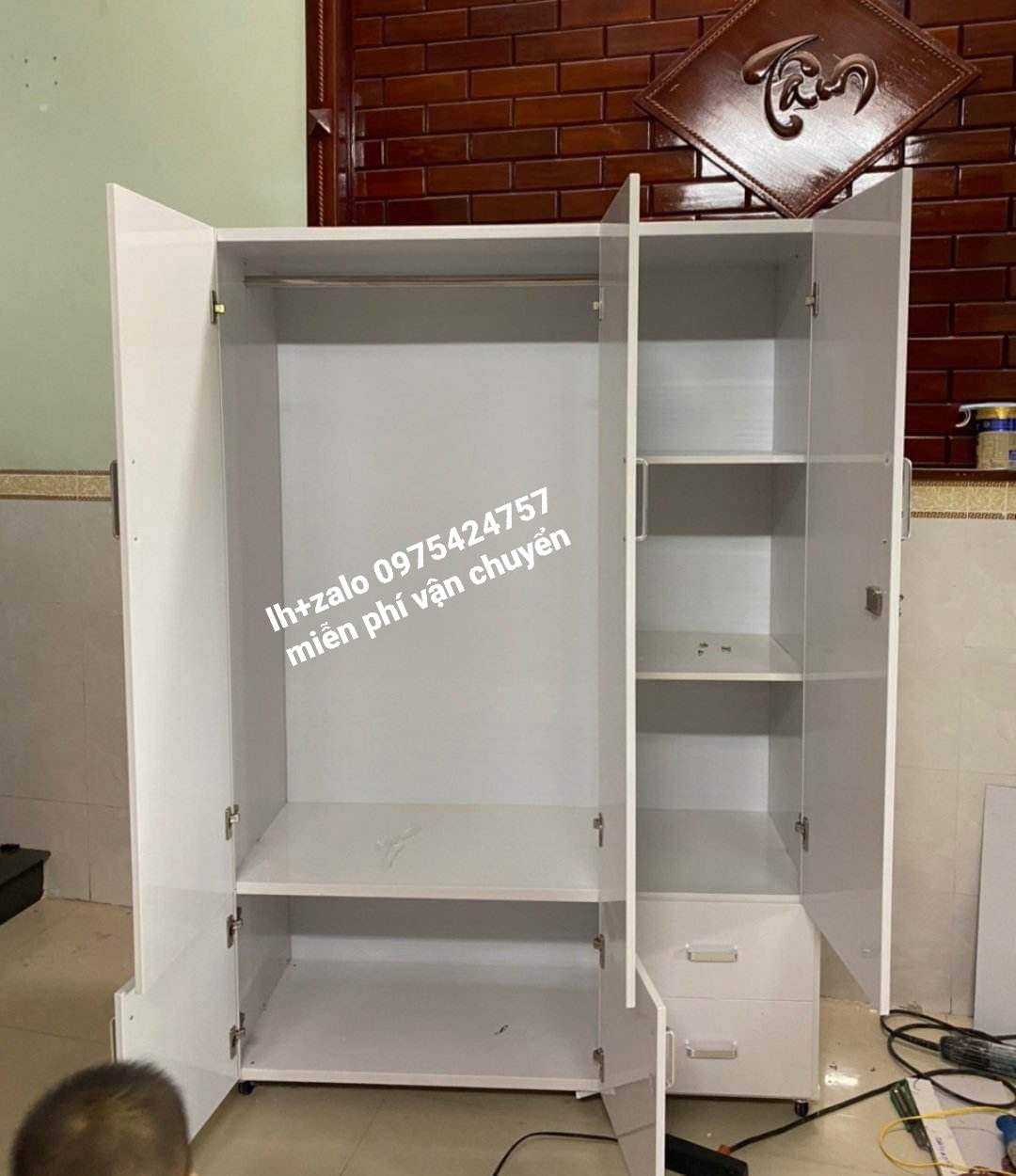 Tủ nhựa đài loan 3 cánh giá xưởng