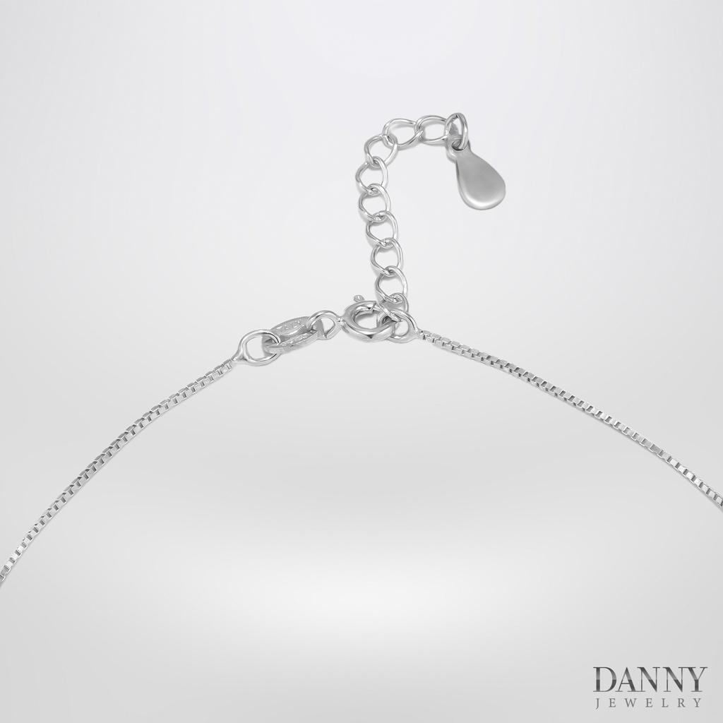 Lắc Chân Danny Jewelry Bạc 925 Xi Rhodium Hoạ tiết LACY134