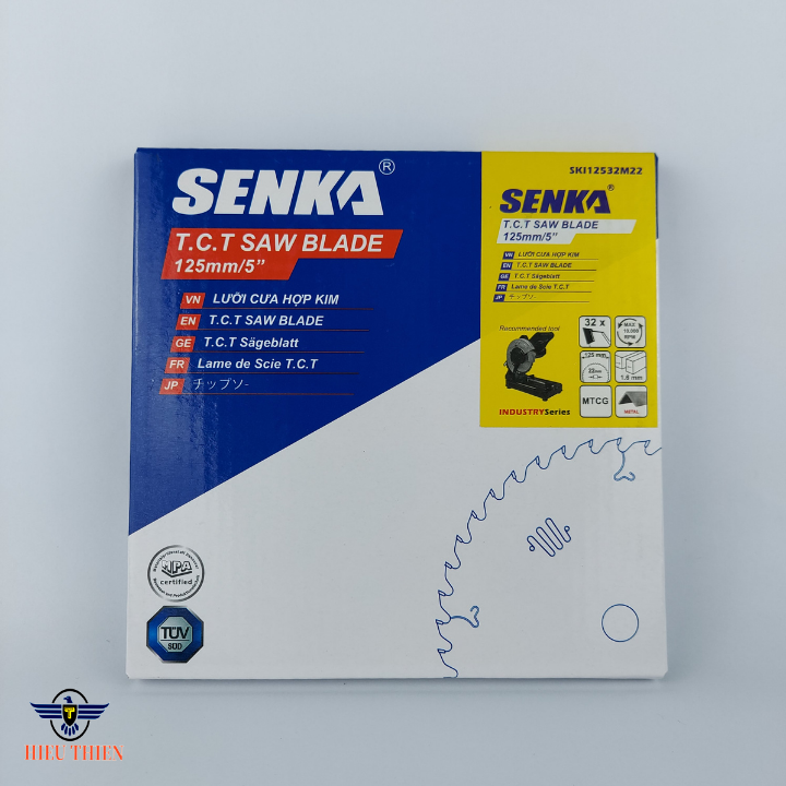 Lưỡi cắt sắt hợp kim 125mm 32 răng SENKA