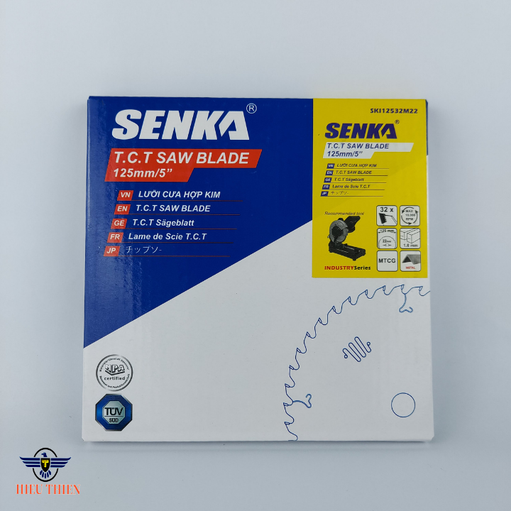 Lưỡi cắt sắt hợp kim 125mm 32 răng SENKA