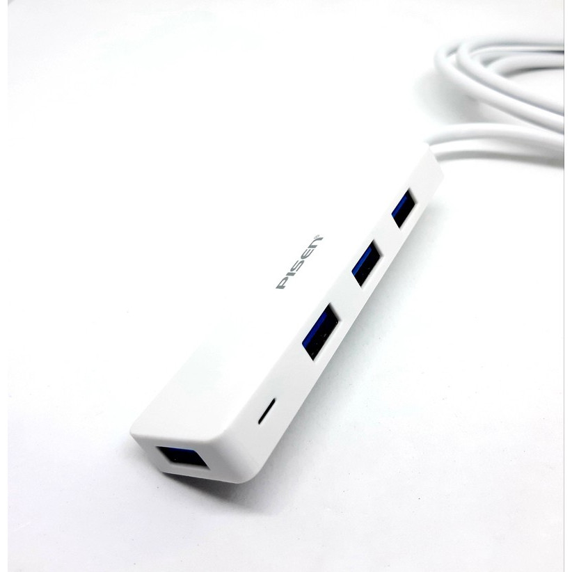 Bộ chuyển đổi Pisen Hub USB3.0 (Từ 1 cổng USB ra 4 cổng USB ) -PSPKK0047 -  Hàng Chính Hãng