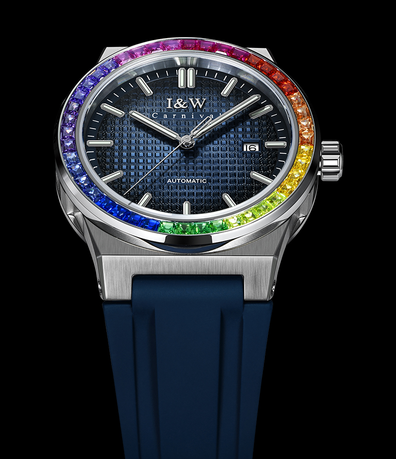 Đồng hồ nam chính hãng IW Carnival IW716G-1 ,Kính sapphire,chống xước,Chống nước30m,BH24 tháng,Máy điện tử(pin),dây da