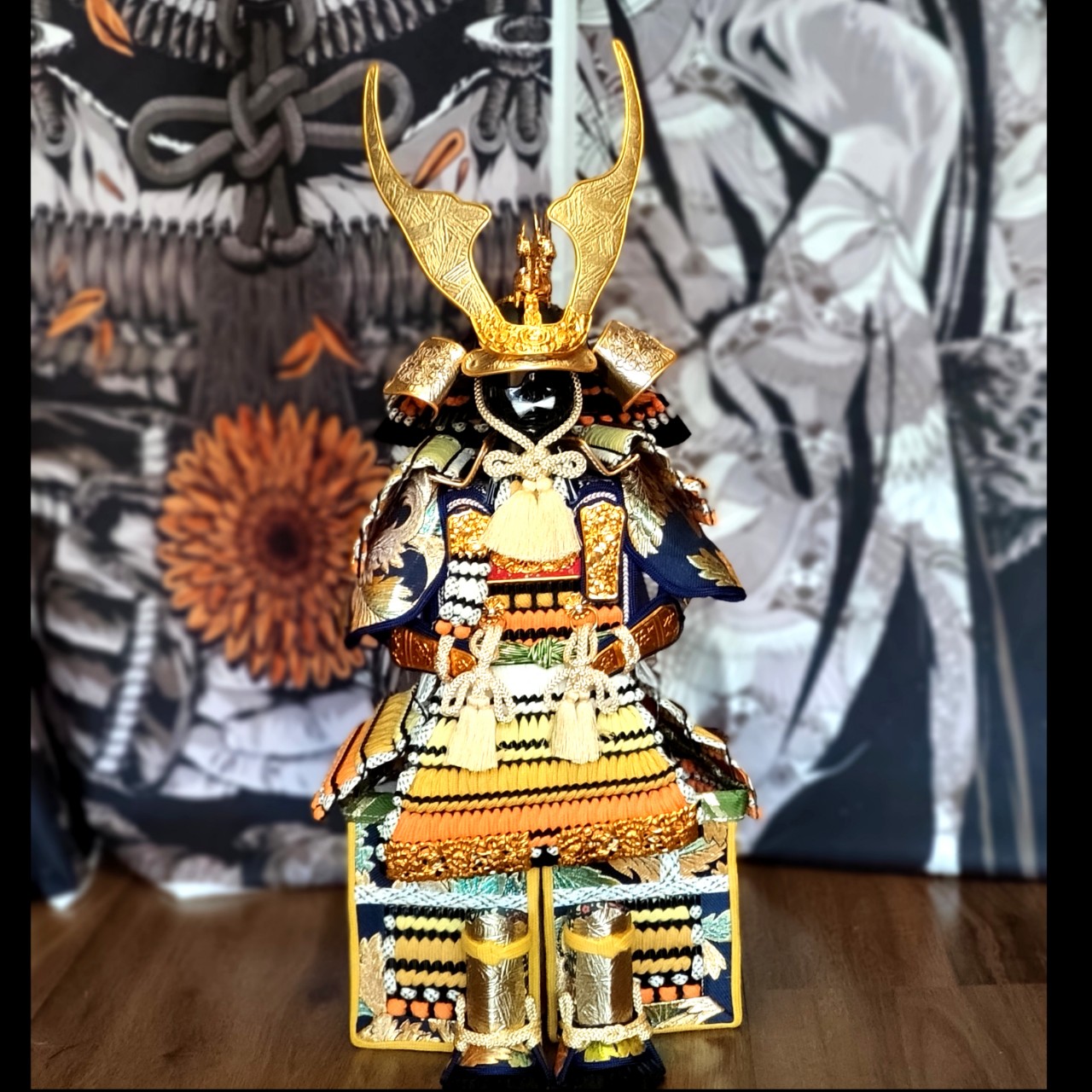 Bộ giáp trưng bày Samurai Nhật