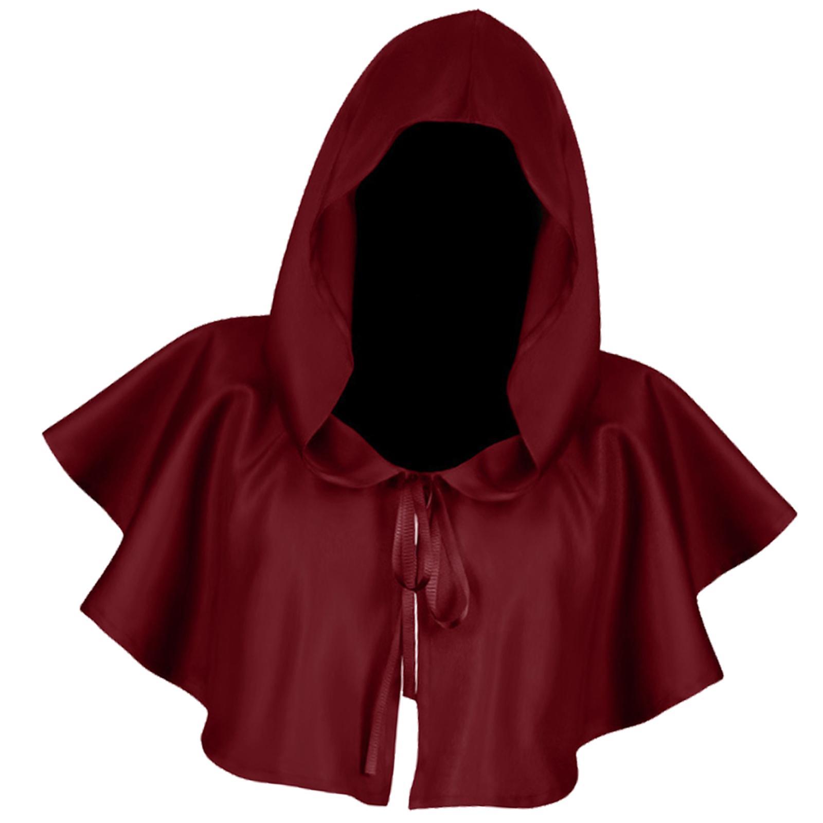 Halloween Cloak Cosplay Death Cape Wizard Cloak for Women Men Unisex