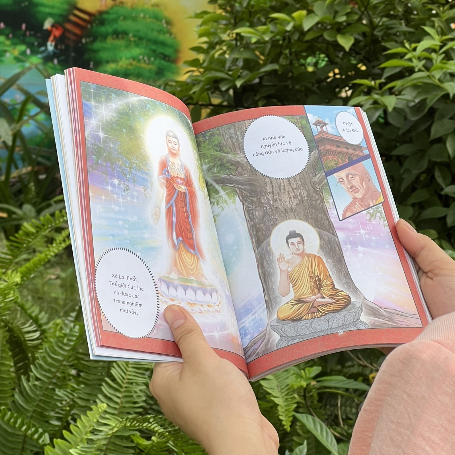 Sách - Truyện tranh - Phật Thuyết Kinh A Di Đà - Vĩnh Nghiêm Books