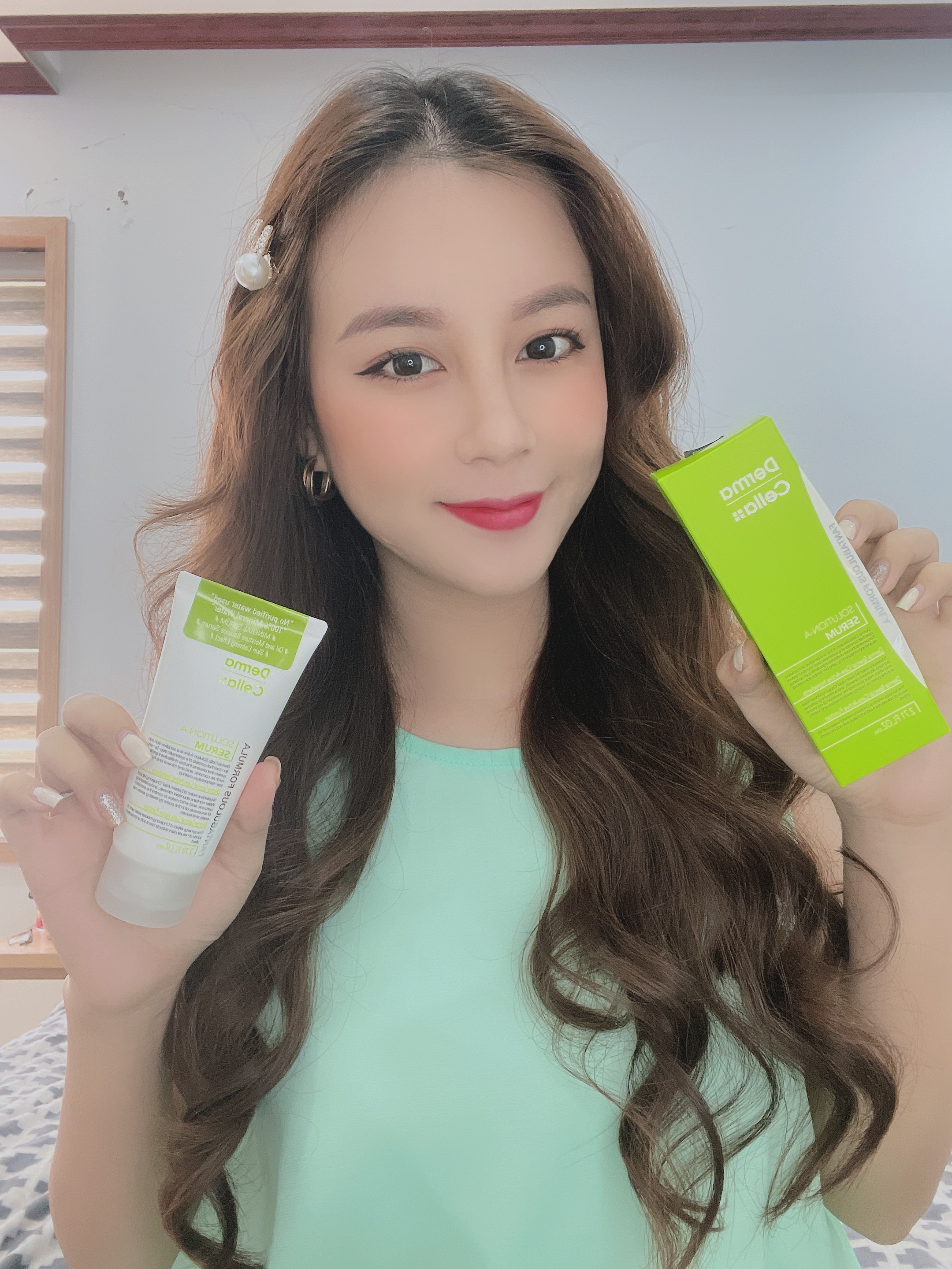 Serum khoáng chất cô đặc dành cho da nhạy cảm Dermacella Hàn Quốc 80ml (DERMA CELLA SOLUTION A SERUM) PICKO