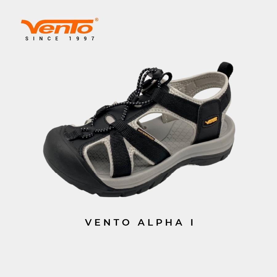 Giày dép Sandals Vento ALPHA I Teen/Trẻ em màu Đen đi học/đi dã ngoại/đi chơi SD08001