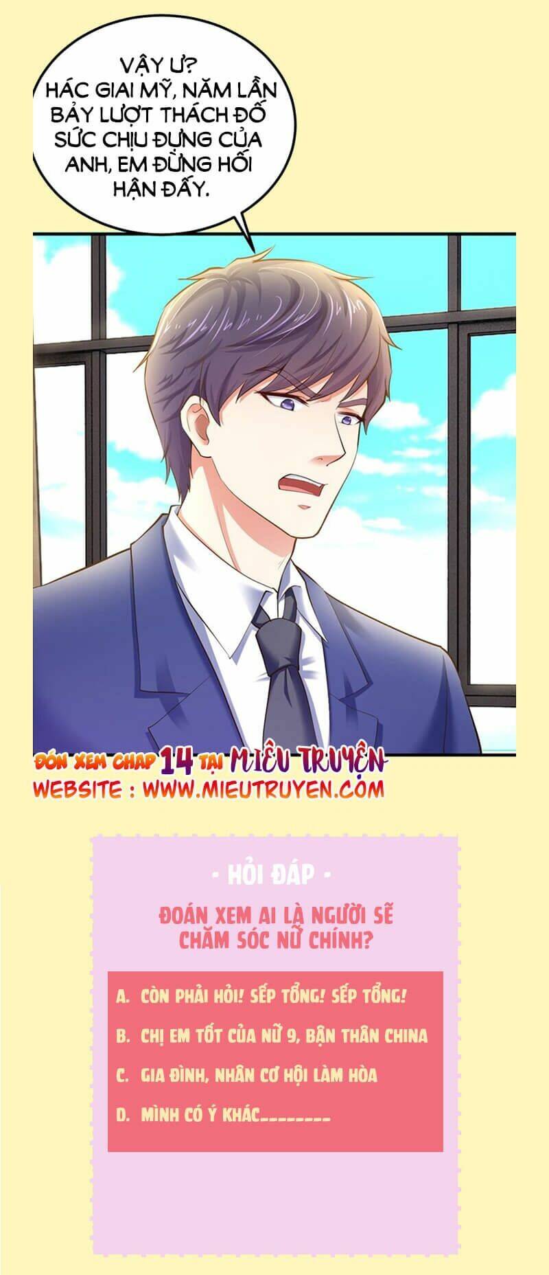 thú cưng độc quyền của boss chapter 13 39